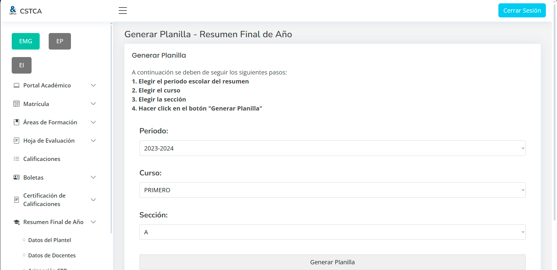 Resumen Final Calificaciones Educ. Media General